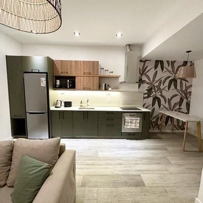 Location d’un logement PH chaleureux et meublé, 50 m² avec terrasse, Coghlan, Buenos Aires, Argentine